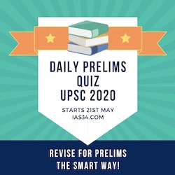 UPSC Prelims Daily Test Series