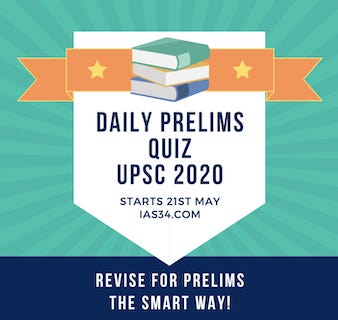 Daily UPSC 2020 Prelims Quiz